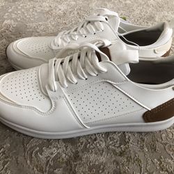 White Steve Madden Men’s Casual Shoes - Size 9