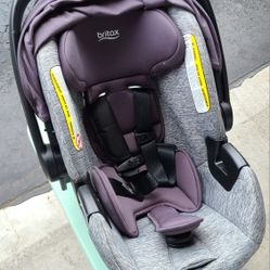 Britax infant car seat and Adjustable Base.