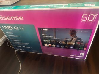 50” Hisense UHD 4K H5 Series NEW!!