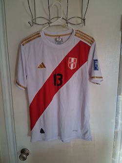 Adidas Peru national jersey futbol soccer size medium mens