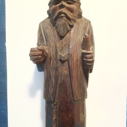 Antique Japanese Wood Carving