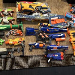 NERF GUN BUNDLE LOT