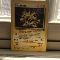 Electabuzz Pokémon Card