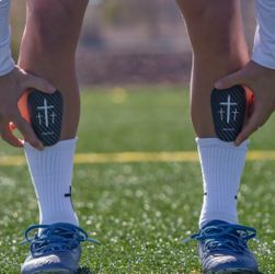 Momentum Cross Mini Shin Guards-3 Pairs-Black, Pink and Blue-$25 for all 3