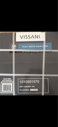 Vissani Mini Fridge