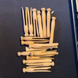 Vintage Clothes Pins
