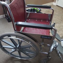 (SEND OFFERS) 18" Wheelchair used (JOLIET PICKUP)