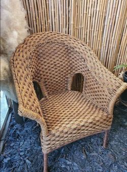 Vintage Woven Chair