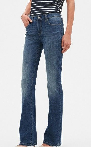 NWT Banana Republic Medium Wash Slim Boot Jeans-2/26