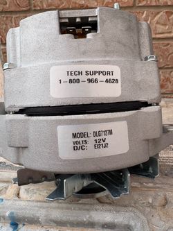 Alternator 63 amps 12SI housing. part number DLG7127M