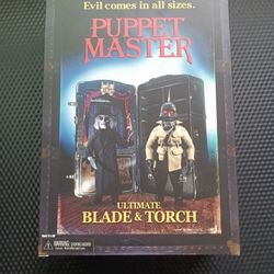 NECA Puppet Master Ultimate Blade & Torch. Evil Comes In All Sizes. NECA