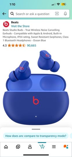 Beats Studio Buds Ocean Blue