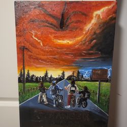 Oil painting 🖼  stranger things!
