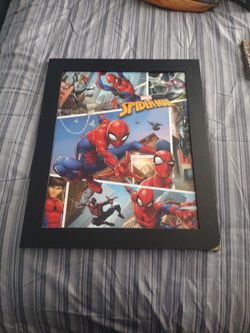 Spider Man Picture Frame