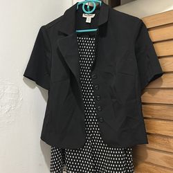 Conjunto de falda y blusa