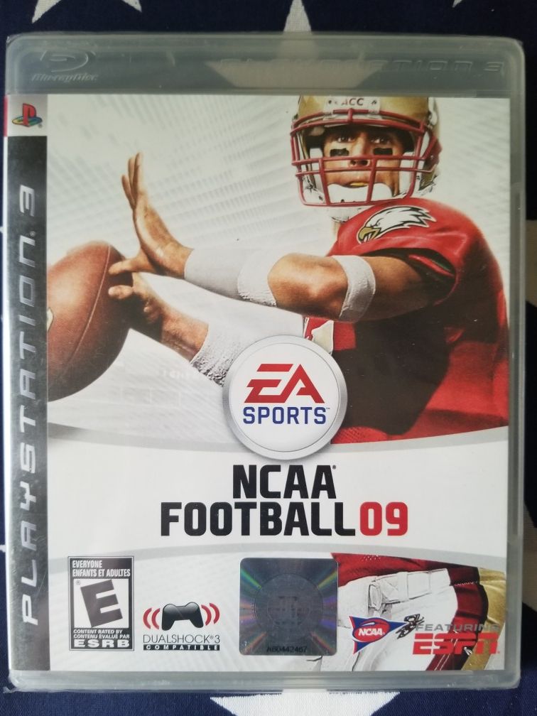 NCAA Football 09 (PS3) NEW IN PLASTIC