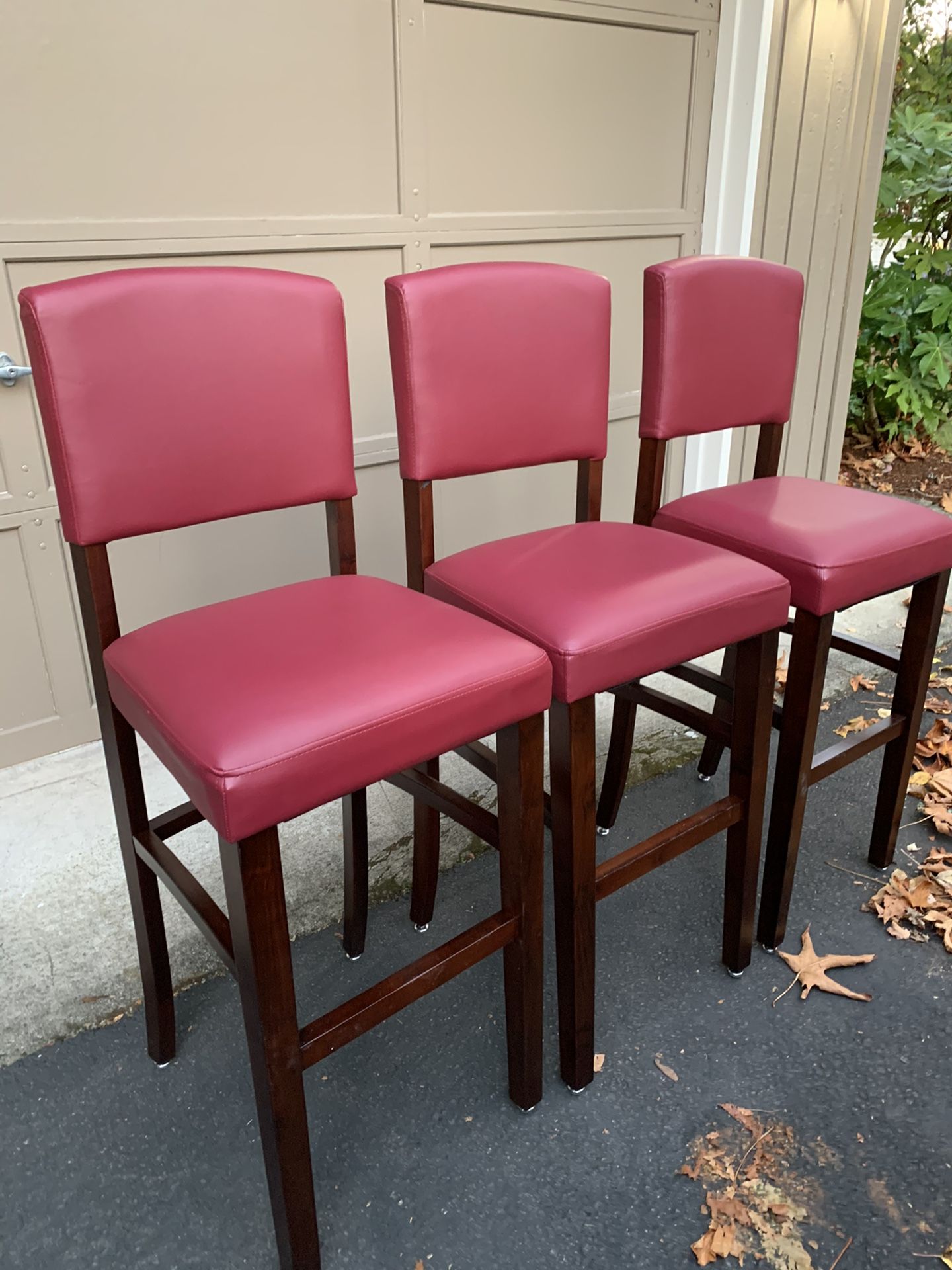 New red barstools