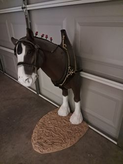 Budweiser Anhiser-Busch Clydesdale Horse Store Display
