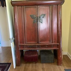 Antique Chinese Wedding Cabinet