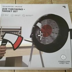 Axe Throwing Set From Sharper Image