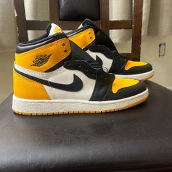 Bright Yellow Nike Air Jordan’s