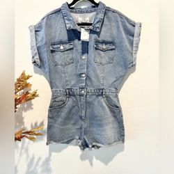 DENIM JUMPSUIT
