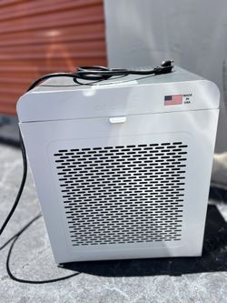 ORANSI EJ120 HEPA AIR PURIFIER WITH CARBON FILTER, WHITE/BLACK
