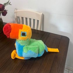 Peluche Minecraft Parrot 13” – Usado como Nuevo