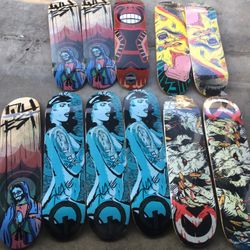 Skateboard Decks And Parts 