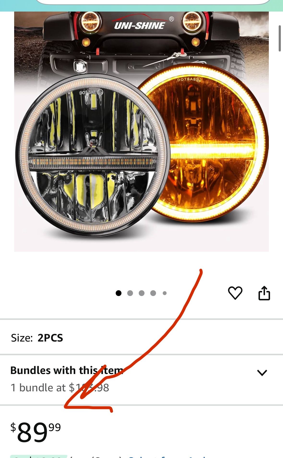 LED head Lights - Jeep Or Truck