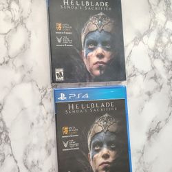 Hellblade Senua's Sacrifice  For PS4 BRAND NEW SEALED WOULD TRADE*