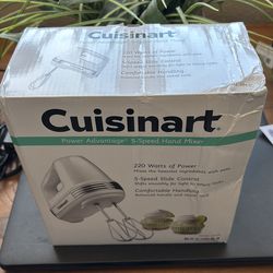 Cuisinart hand mixer in box never opened