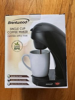 Brentwood Single Cup Coffee Maker