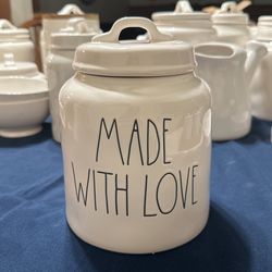 Rae Dunn Jar Made With Love