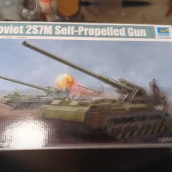 1/35 Soviet 2S7M Self-Propelled Gun