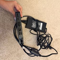 Dell WD15 USB-C Docking Station with 180W Power Adapter – $50 (San Diego, CA)