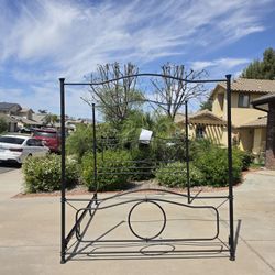 Cal King Canopy Bed Frame