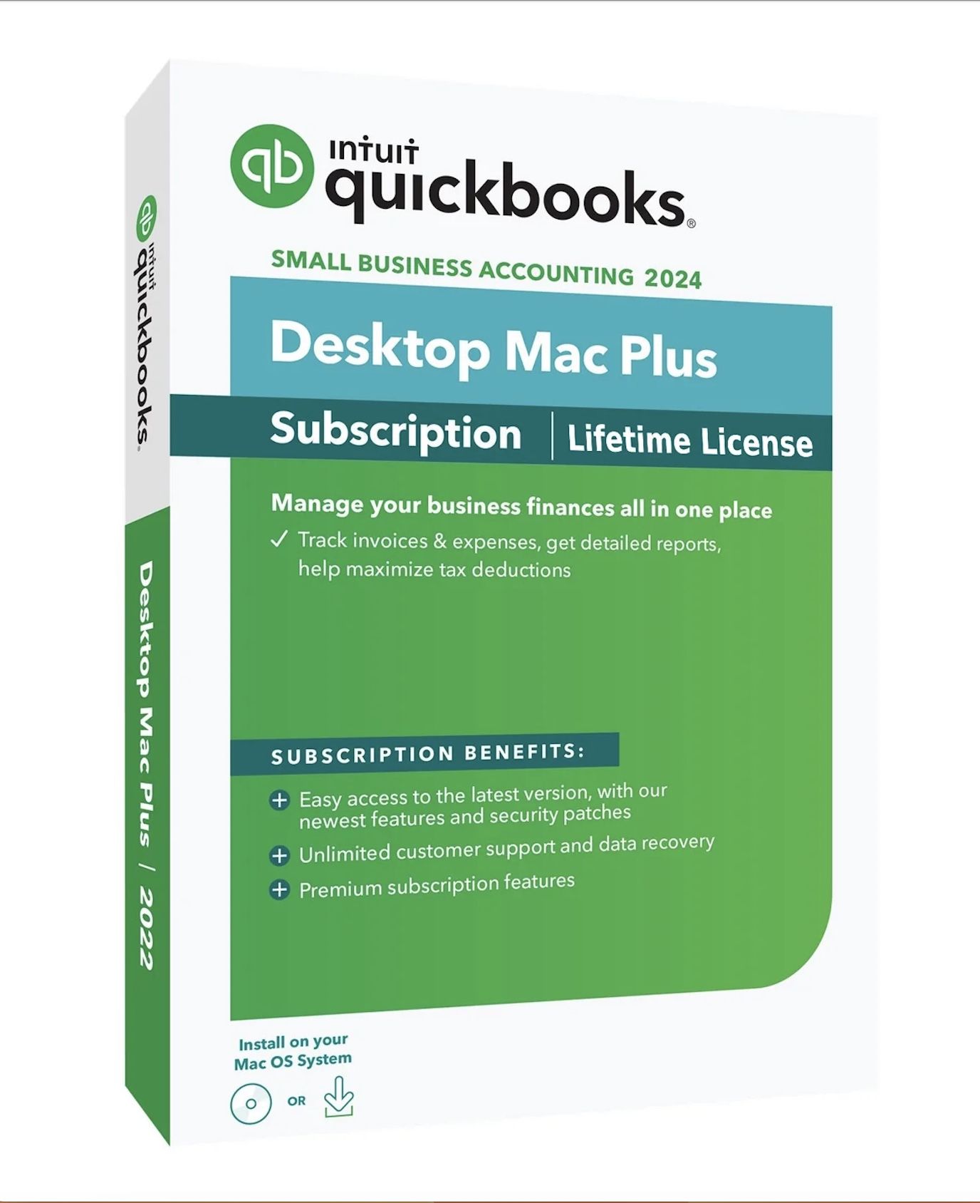 Intuit QuickBooks 2024, Windows Or MacBooks Os 2024