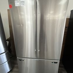 Last Chance @ $1199 (Was $1399) LG Counter Depth MAX French Door Refrigerator, Open Box, One Year Warranty