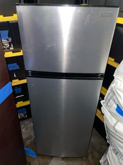 Vissani small fridge stainless steel finish refrigerator