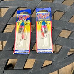 Mepps Aglia Plain Treble Fishing Lure Rainbow Trout 1/3 Oz 