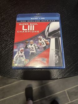 New England Patriots Superbowl LIII Blu Ray