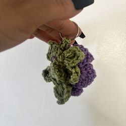 Purple key chain