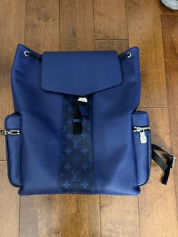 Louis Vuitton blue Backpack