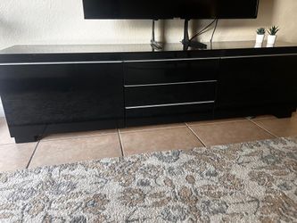 Black Tv Entertainment Center