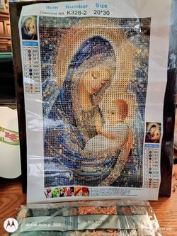 Madonna and Child Diamond painting complete kit