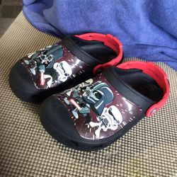 Star Wars Kids Crocs Shoes Size 2
