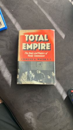 Total Empire Signed First Edition Book