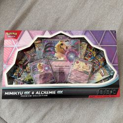 Pokemon Mimikyu ex & Alcremie ex Premium Collection