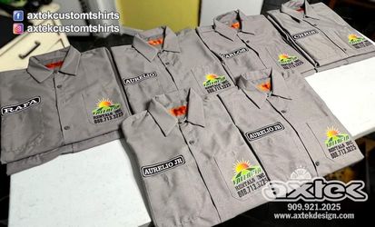Custom Screen Printing, Embroidery, Vinyl And DTF! Hablamos Español!